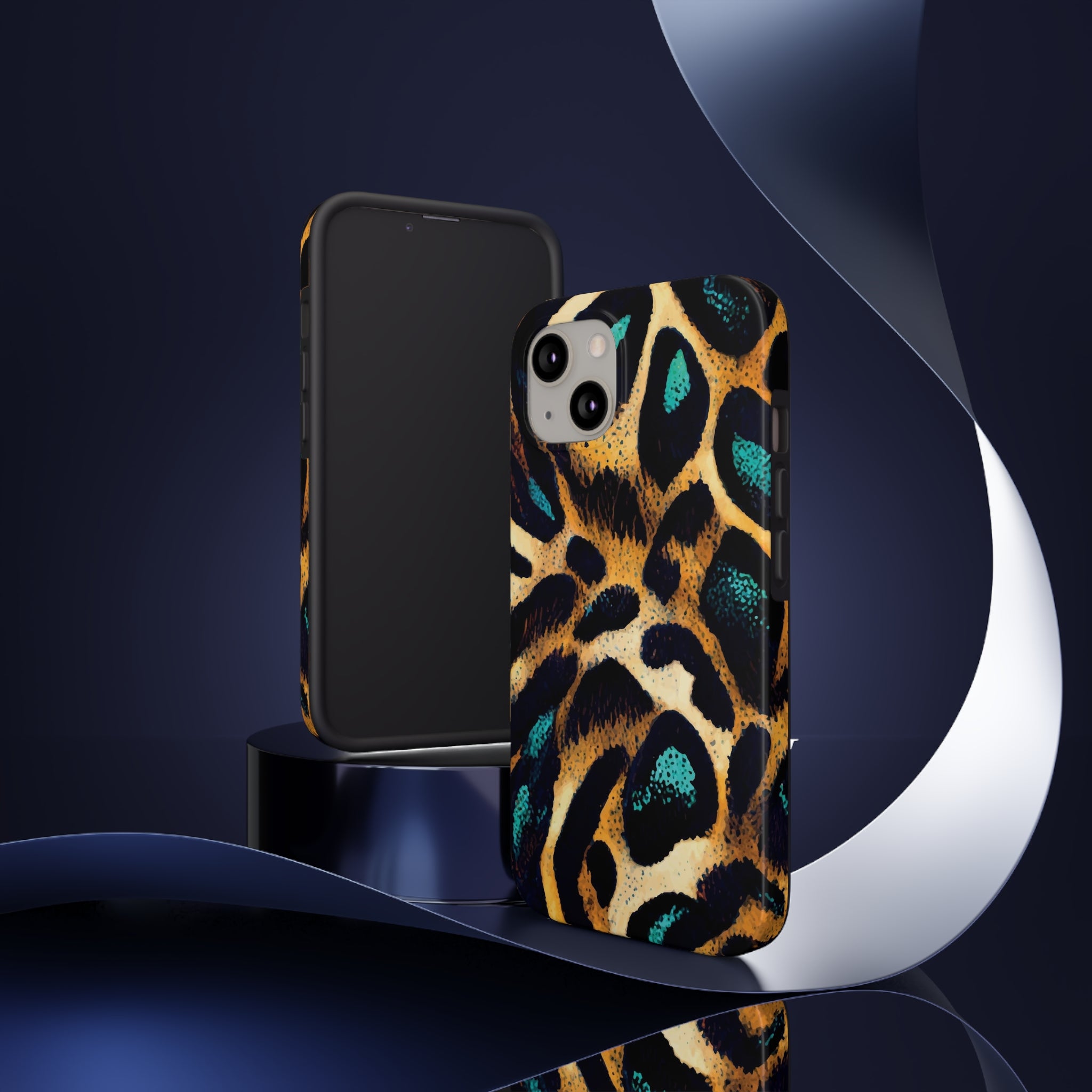 Dark Leopard - iPhone Tough Cases - phone cases