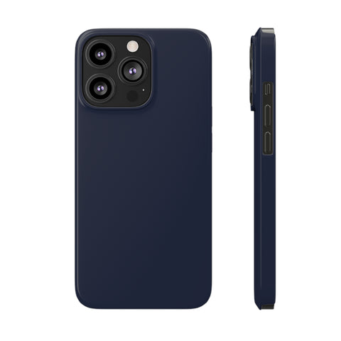 Dark Blue - iPhone Slim Cases iPhone 13 Pro - phone cases