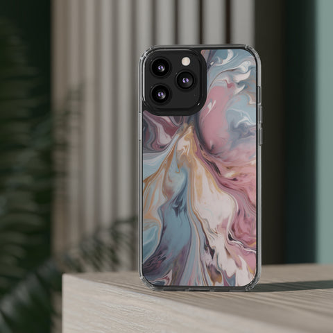 Liquid colored marble - iPhone Clear Cases - phone cases