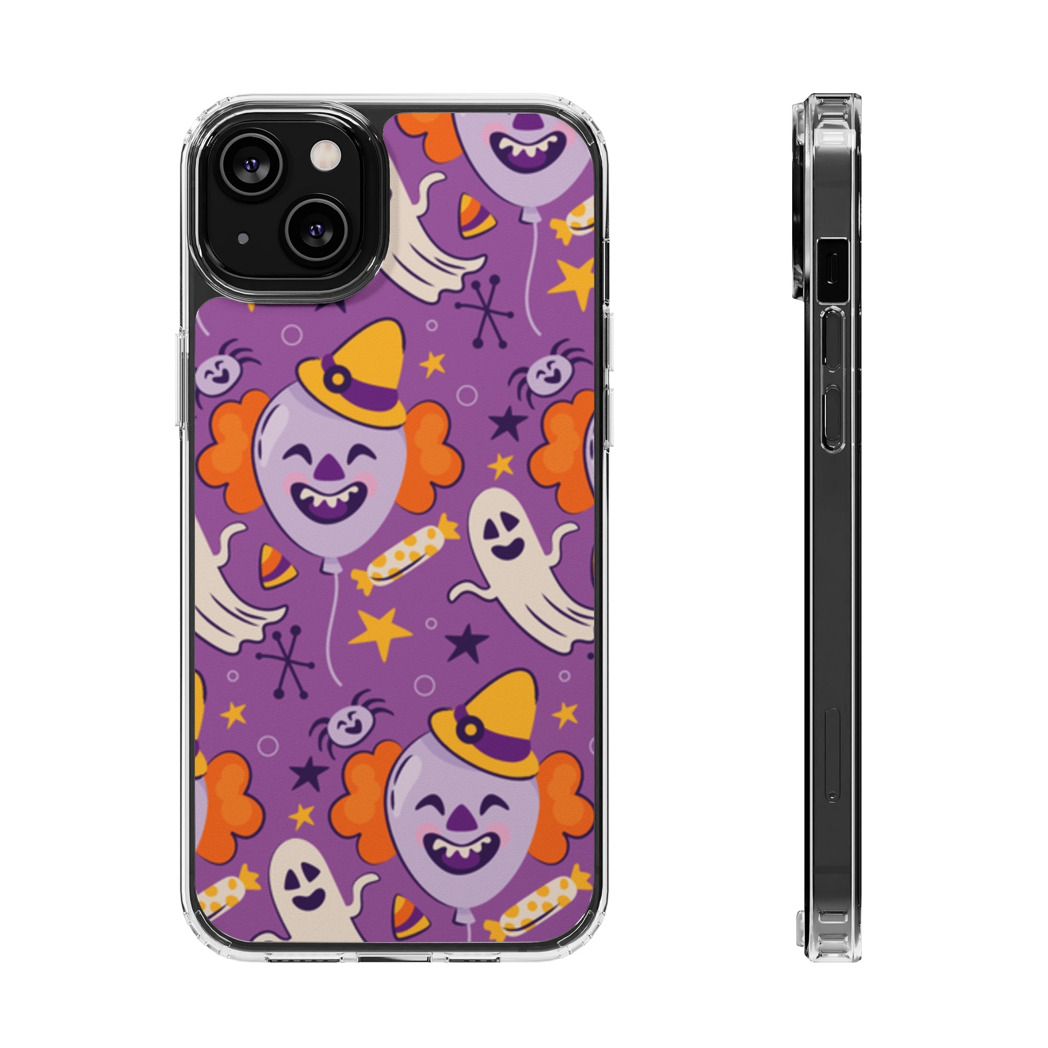 Halloween - iPhone Clear Cases iPhone 14 Plus Without gift packaging - phone cases