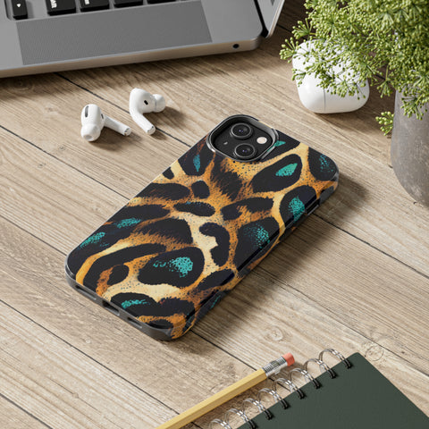 Dark Leopard - iPhone Tough Cases - phone cases