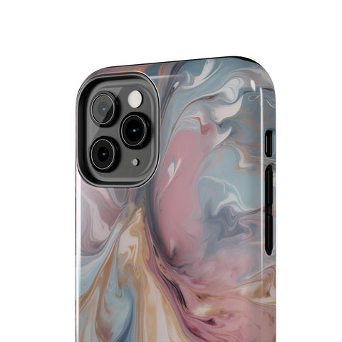 Liquid colored marble - iPhone Tough Cases - phone cases