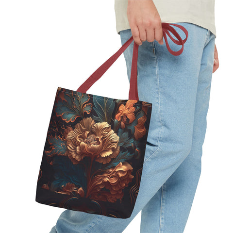 Tote Bag | Dark Floral Design