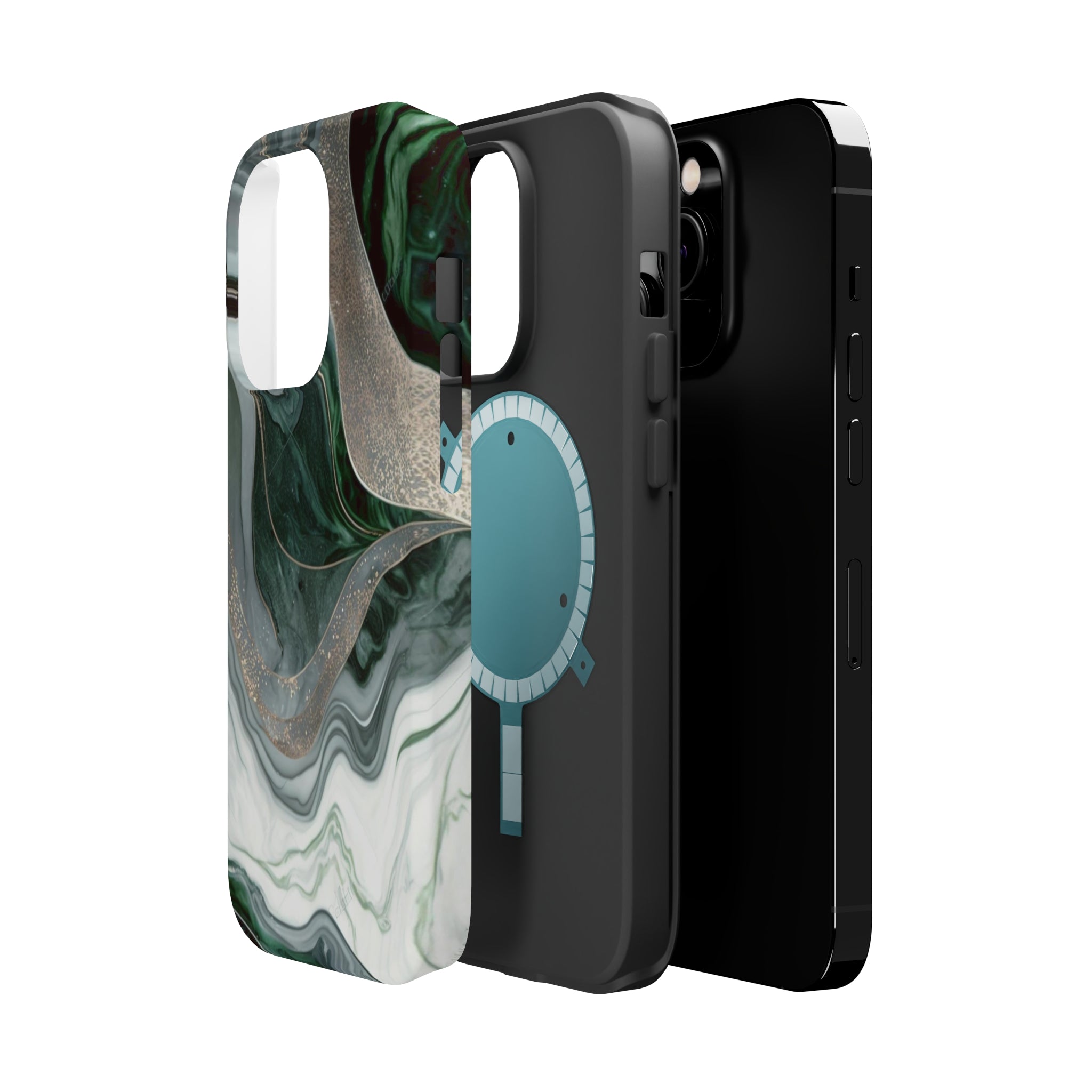 Green Marble - MagSafe Cases - phone cases