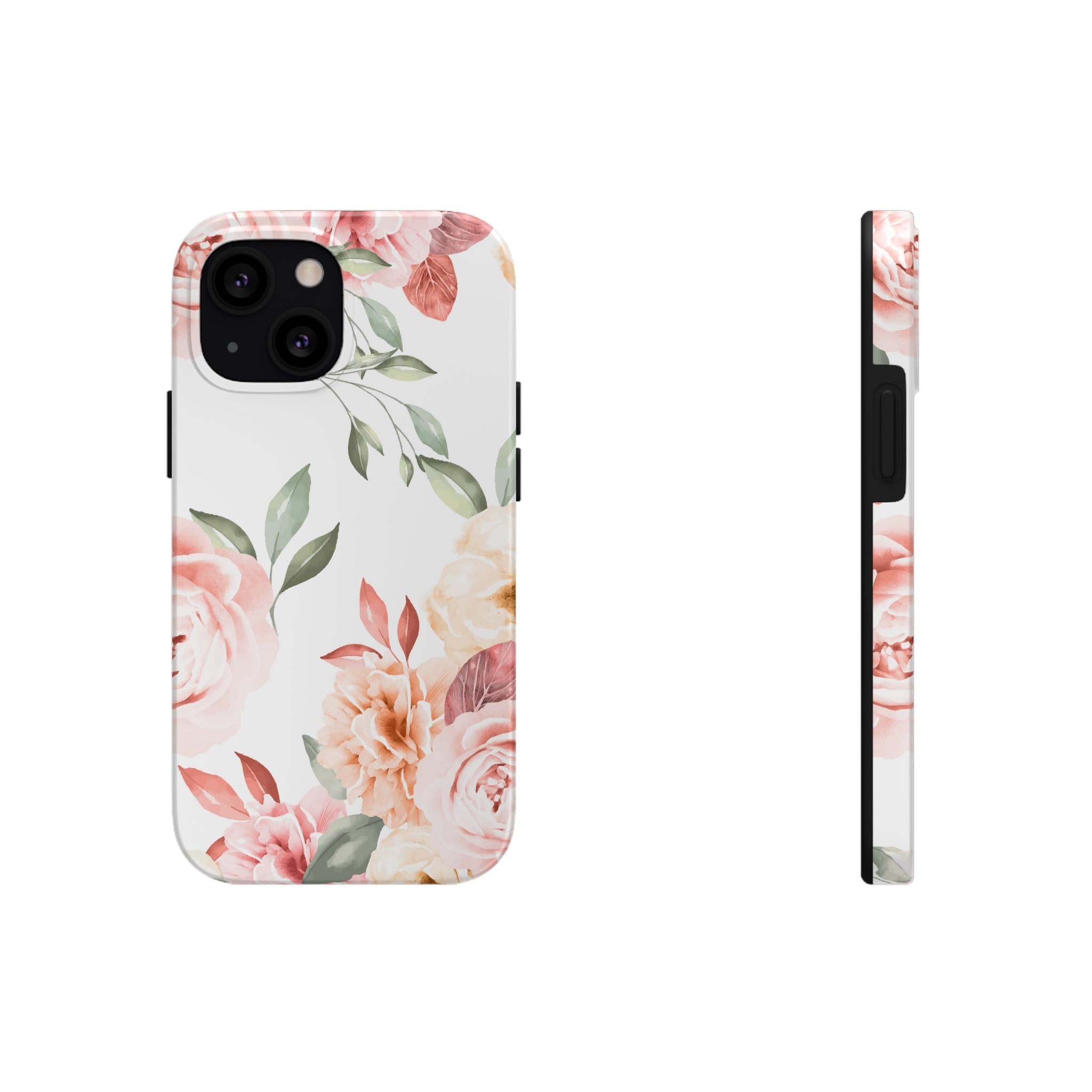 Vintage Floral - iPhone Tough Cases iPhone 13 Mini - phone cases