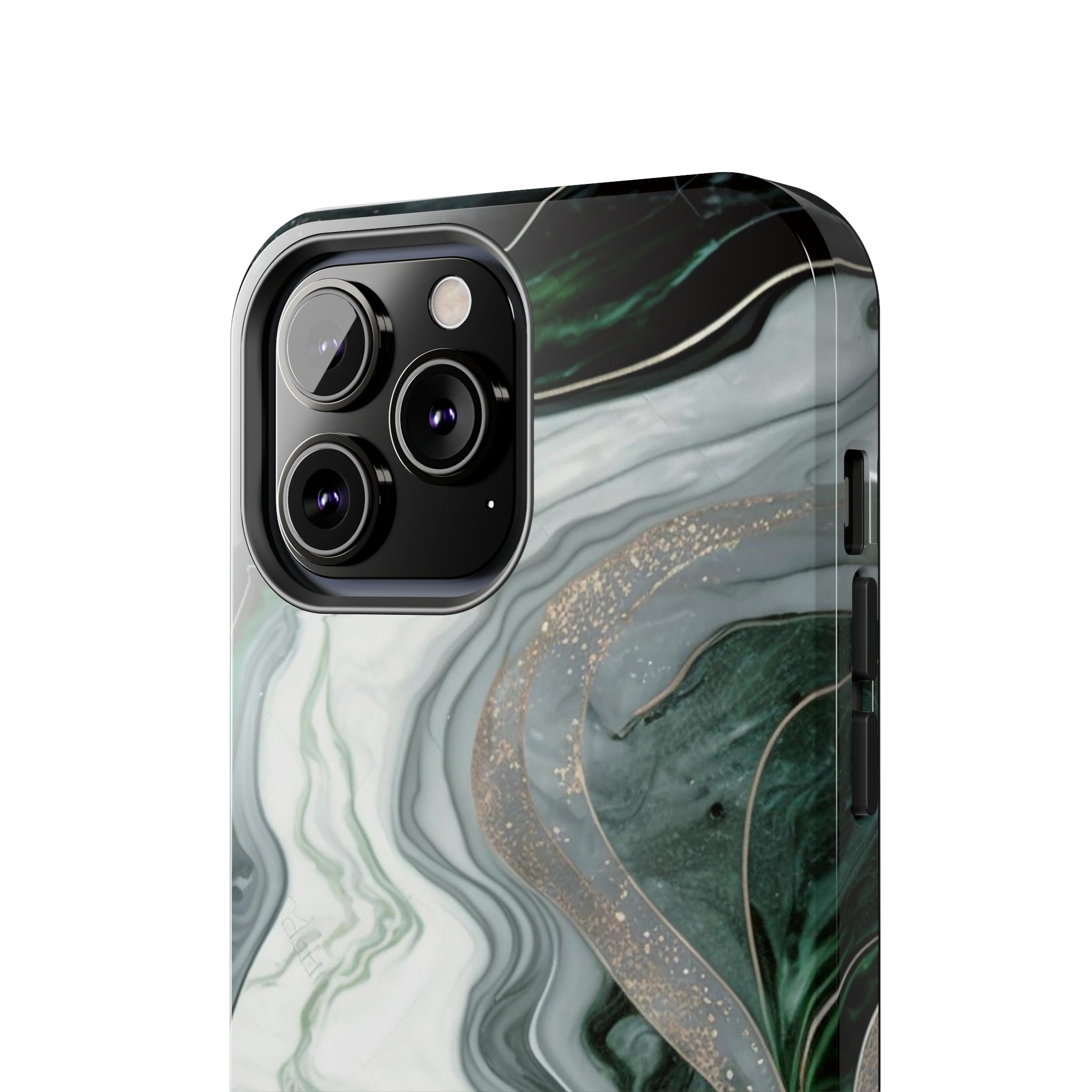 Green Marble - iPhone Tough Cases - phone cases