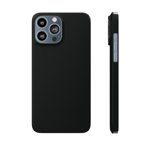 Coal Black - iPhone Slim Cases iPhone 13 Pro Max - phone cases