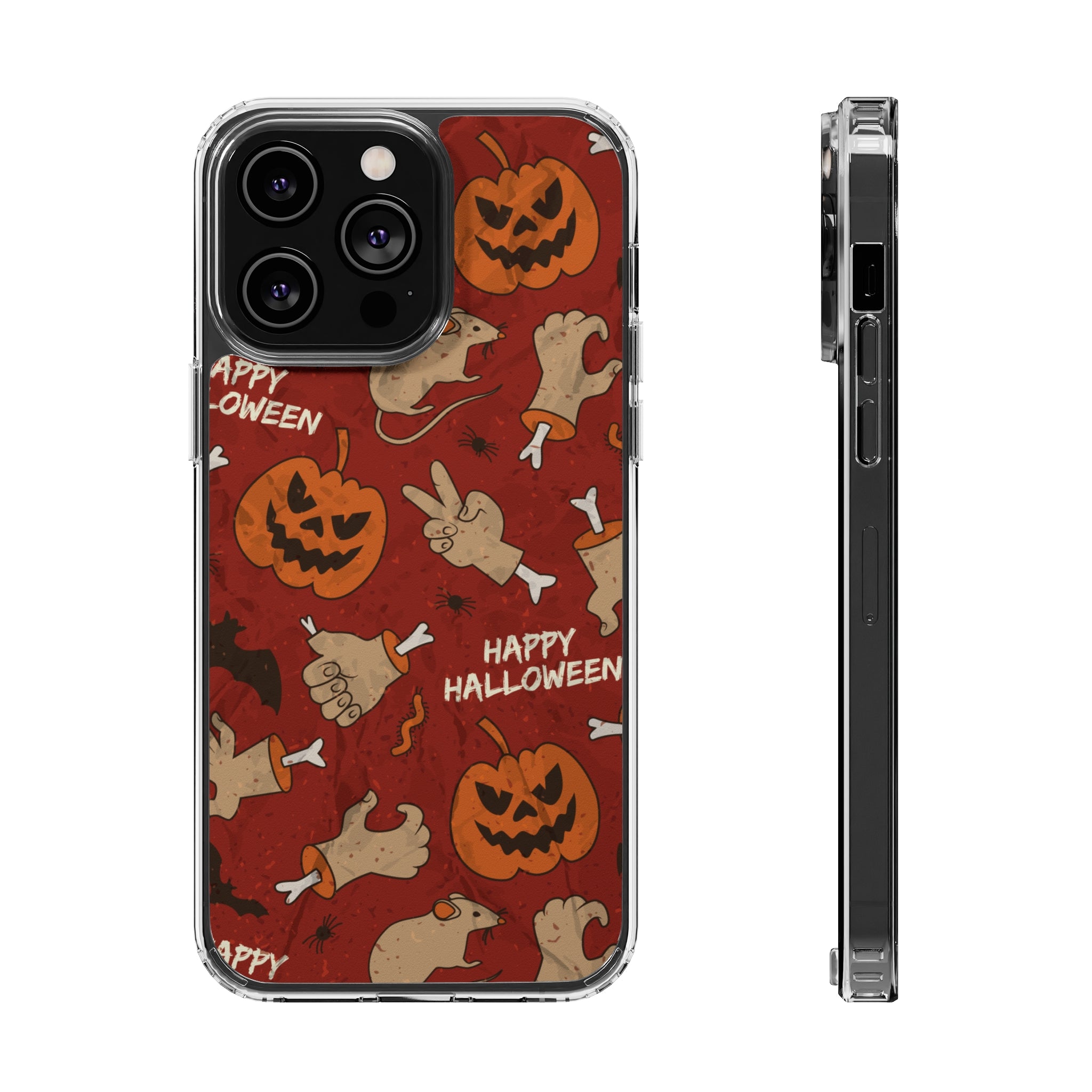 Halloween - iPhone Clear Cases iPhone 14 Pro Max Without gift packaging - phone cases