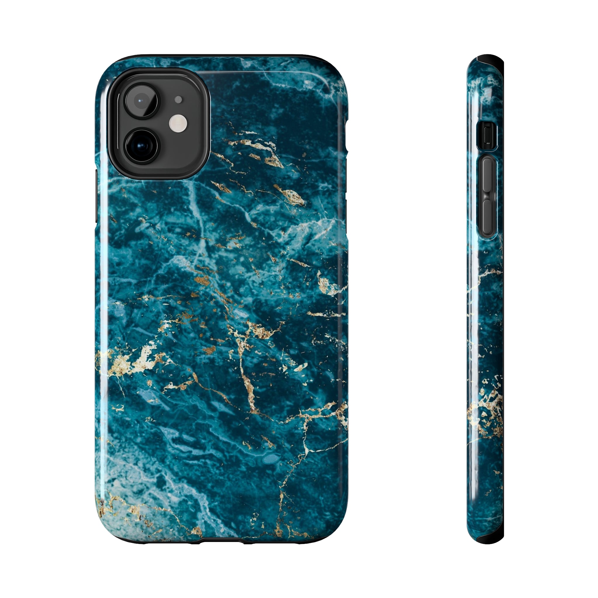 Liquid Blue marble - iPhone Tough Cases iPhone 11 - phone cases