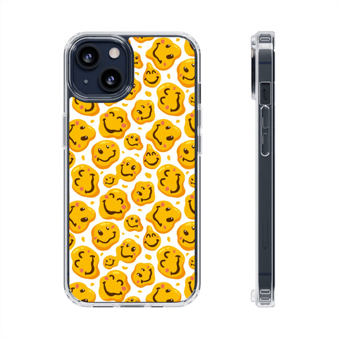 distorted smile - iPhone Clear Cases iPhone 13 Without gift packaging - phone cases