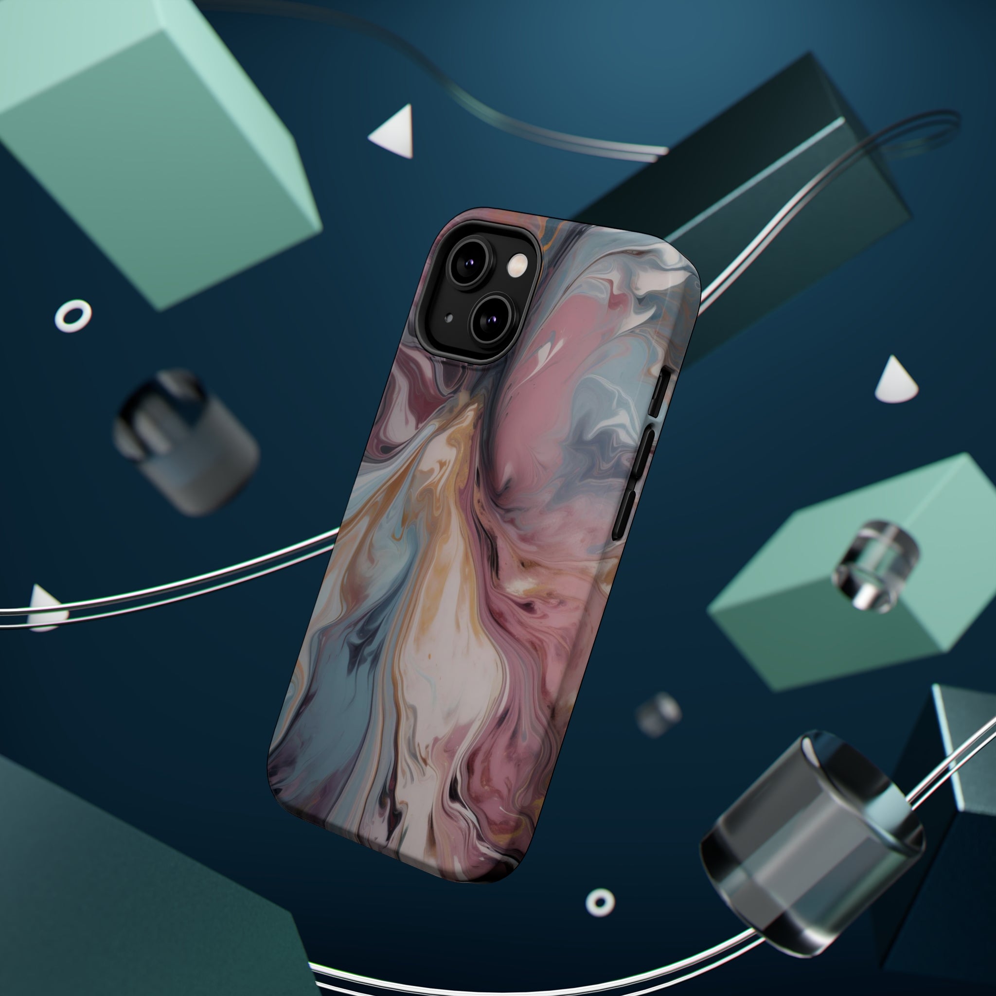 Liquid colored marble - MagSafe Cases - phone cases