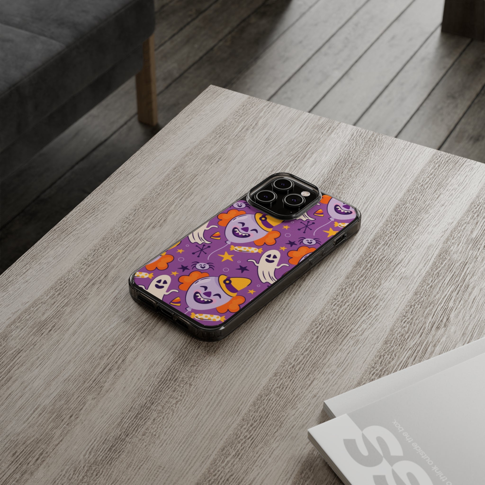 Halloween - iPhone Clear Cases - phone cases