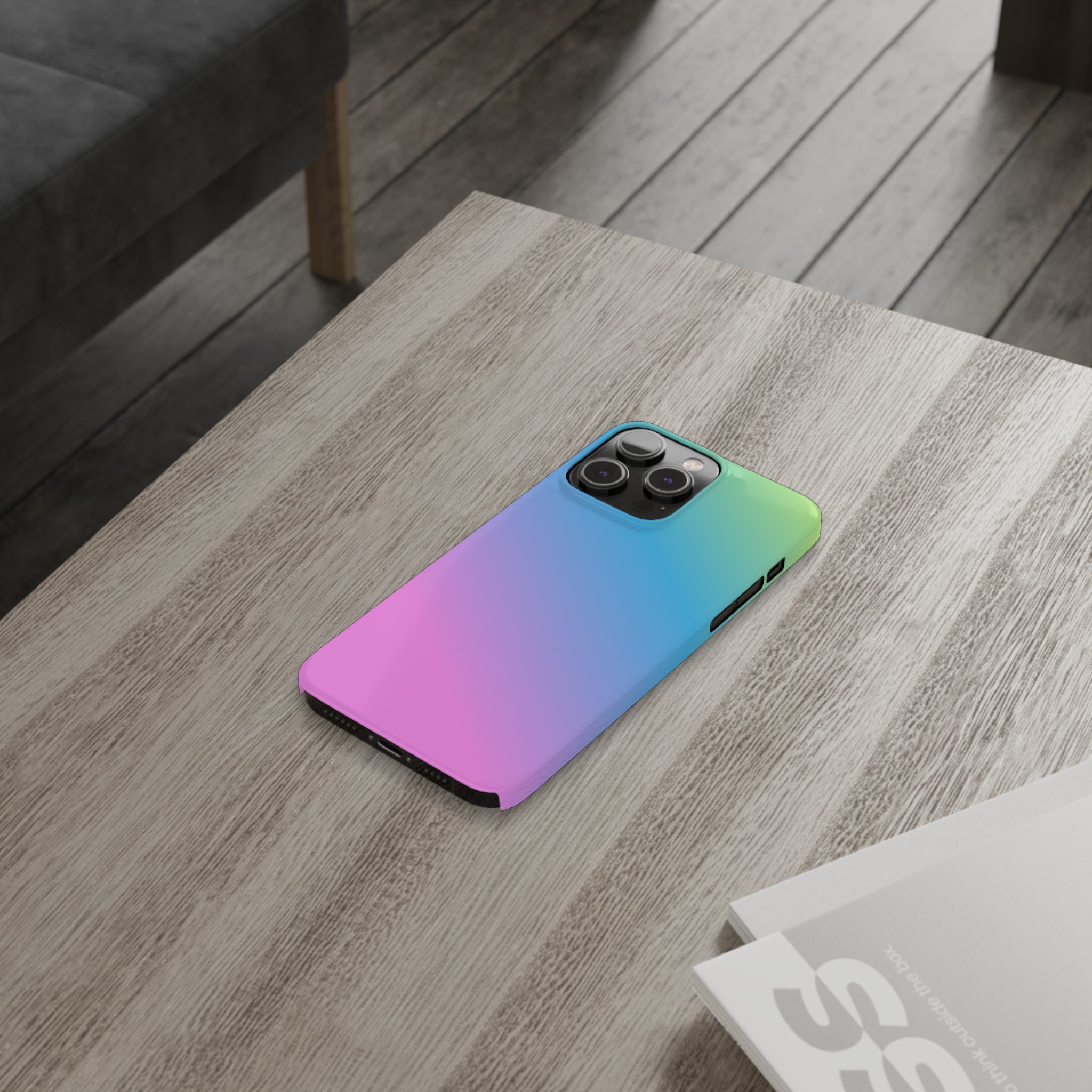 Gradient Colored - iPhone Slim Cases - phone cases