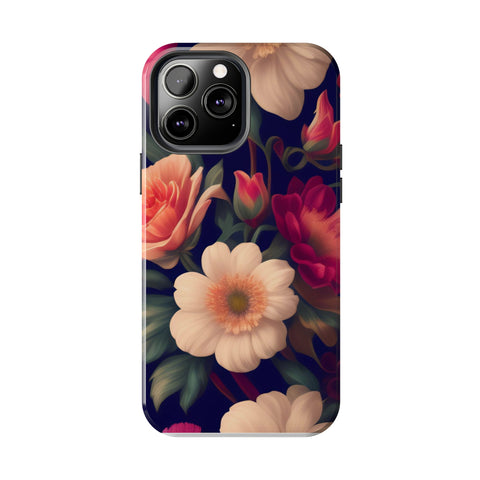 floral - iPhone Tough Cases - phone cases