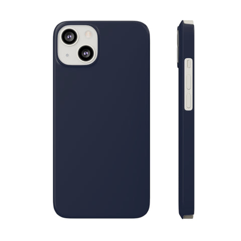 Dark Blue - iPhone Slim Cases iPhone 13 - phone cases