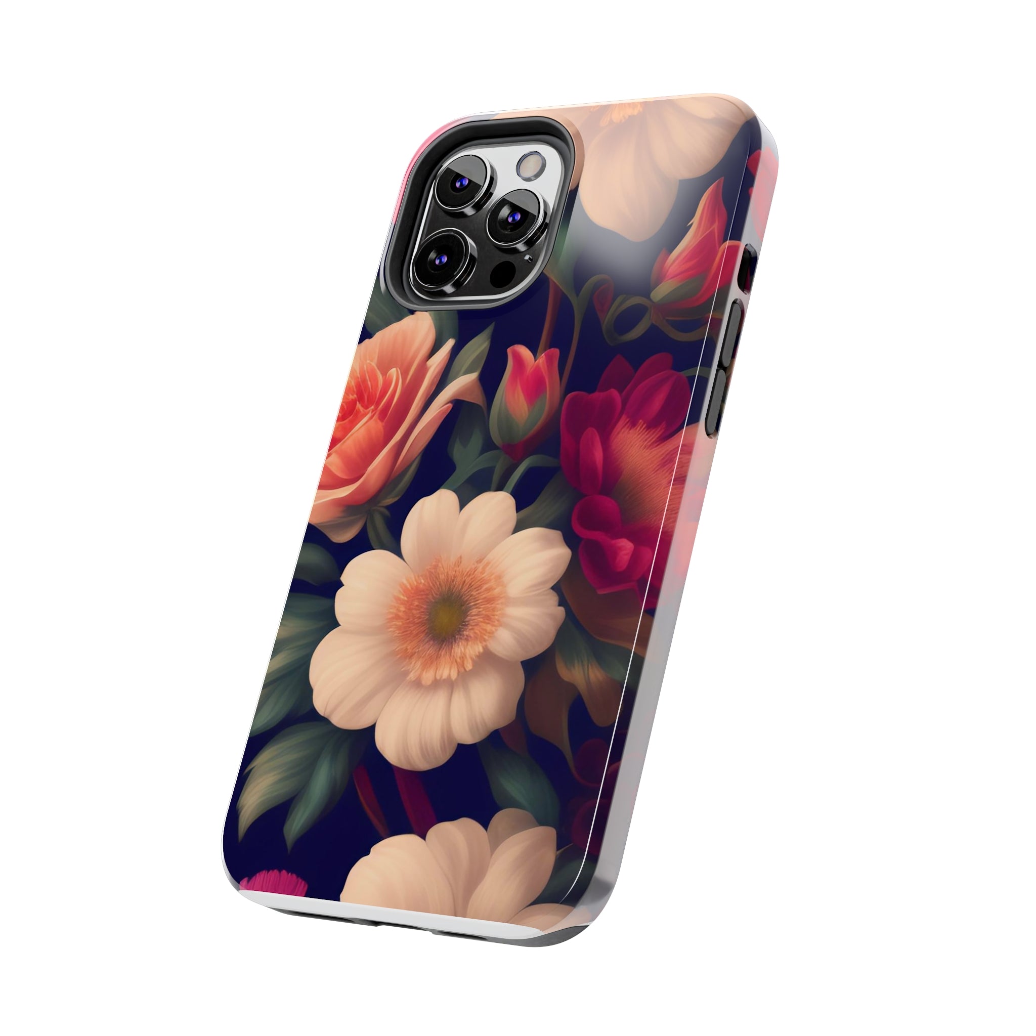 floral - iPhone Tough Cases - phone cases