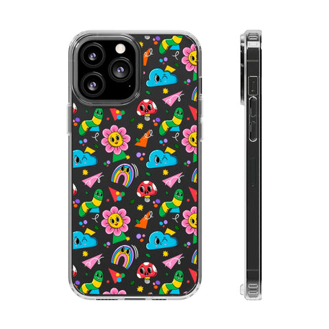 Colorful Characters - iPhone Clear Cases iPhone 13 Pro Max Without gift packaging - phone cases