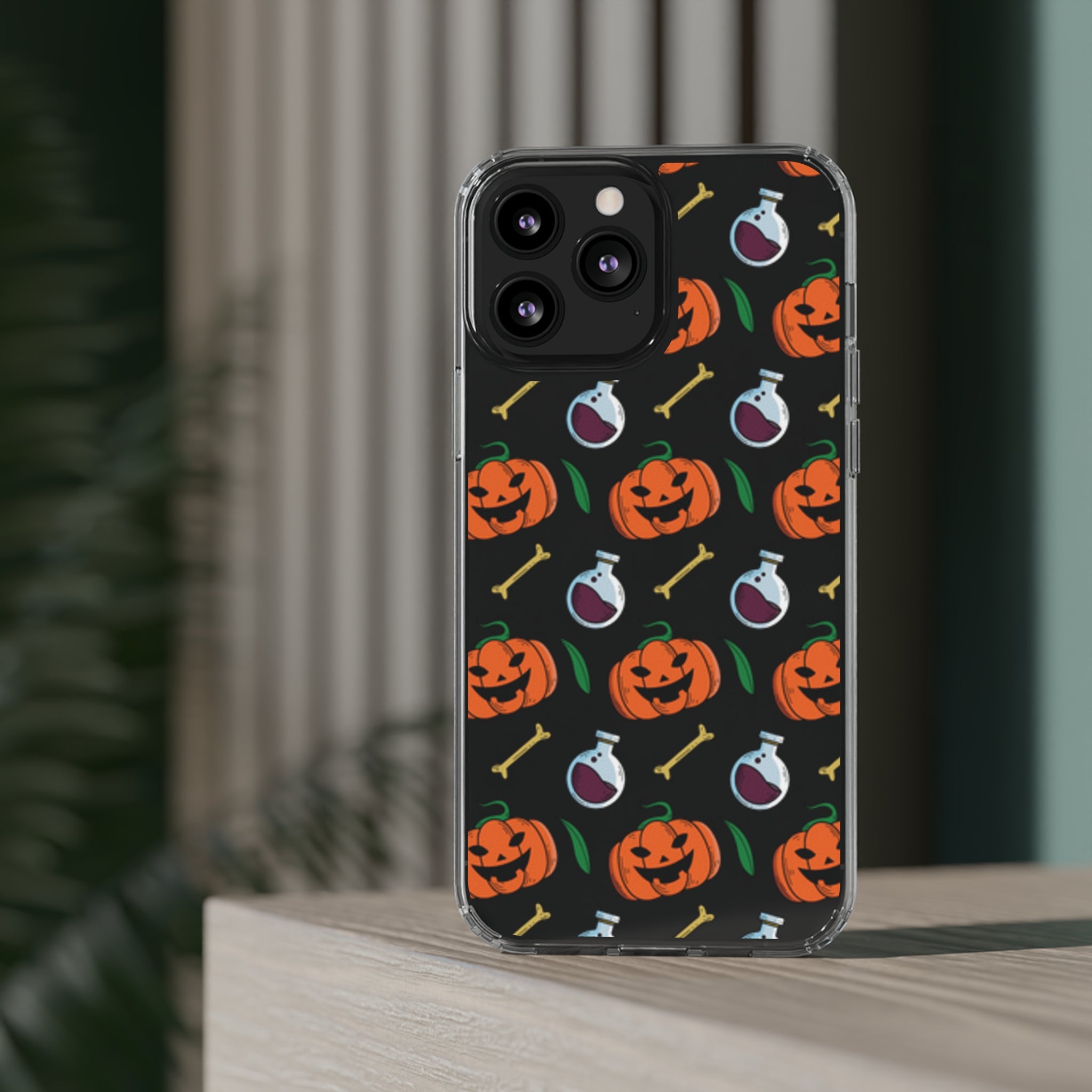 Halloween - iPhone Clear Cases - phone cases