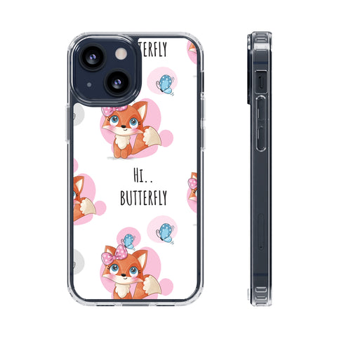 Cute Cat - iPhone Clear Cases iPhone 13 Mini Without gift packaging - phone cases