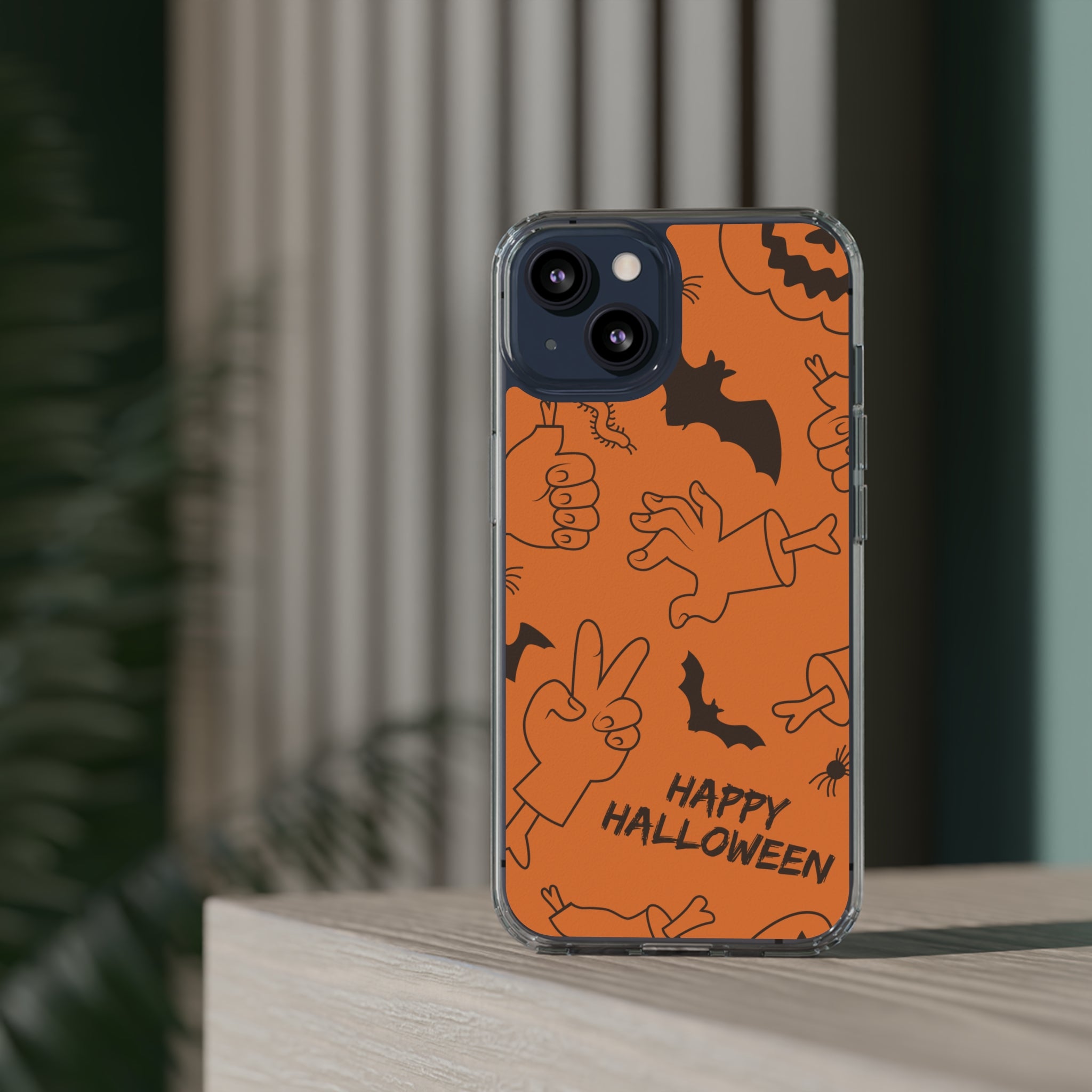 Halloween - iPhone Clear Cases - phone cases