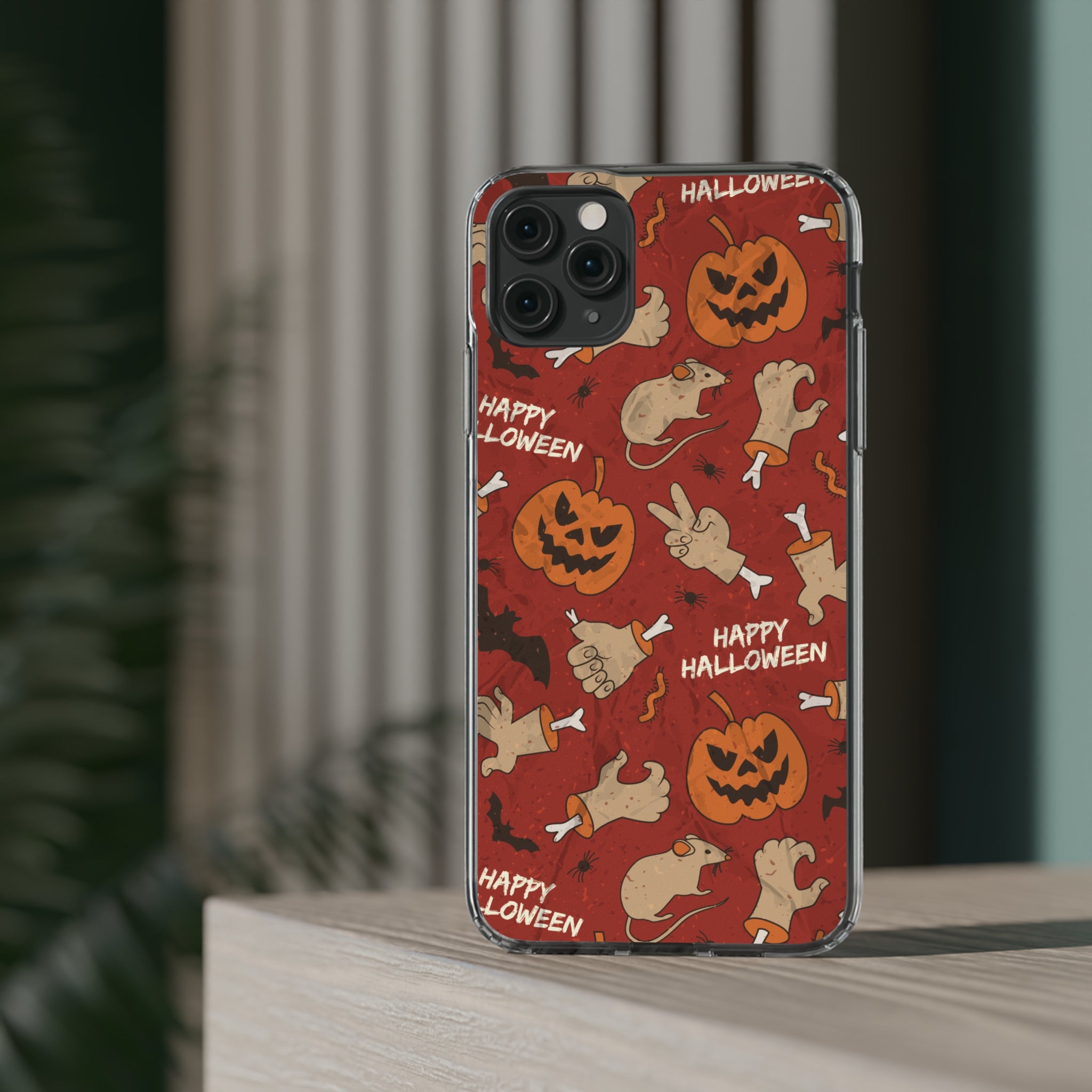 Halloween - iPhone Clear Cases - phone cases