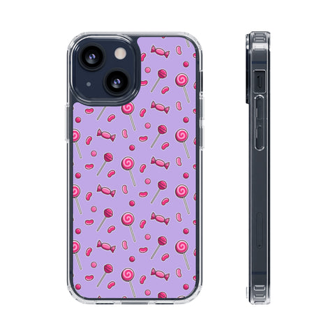 Purple Candy - iPhone Clear Cases iPhone 13 Mini Without gift packaging - phone cases