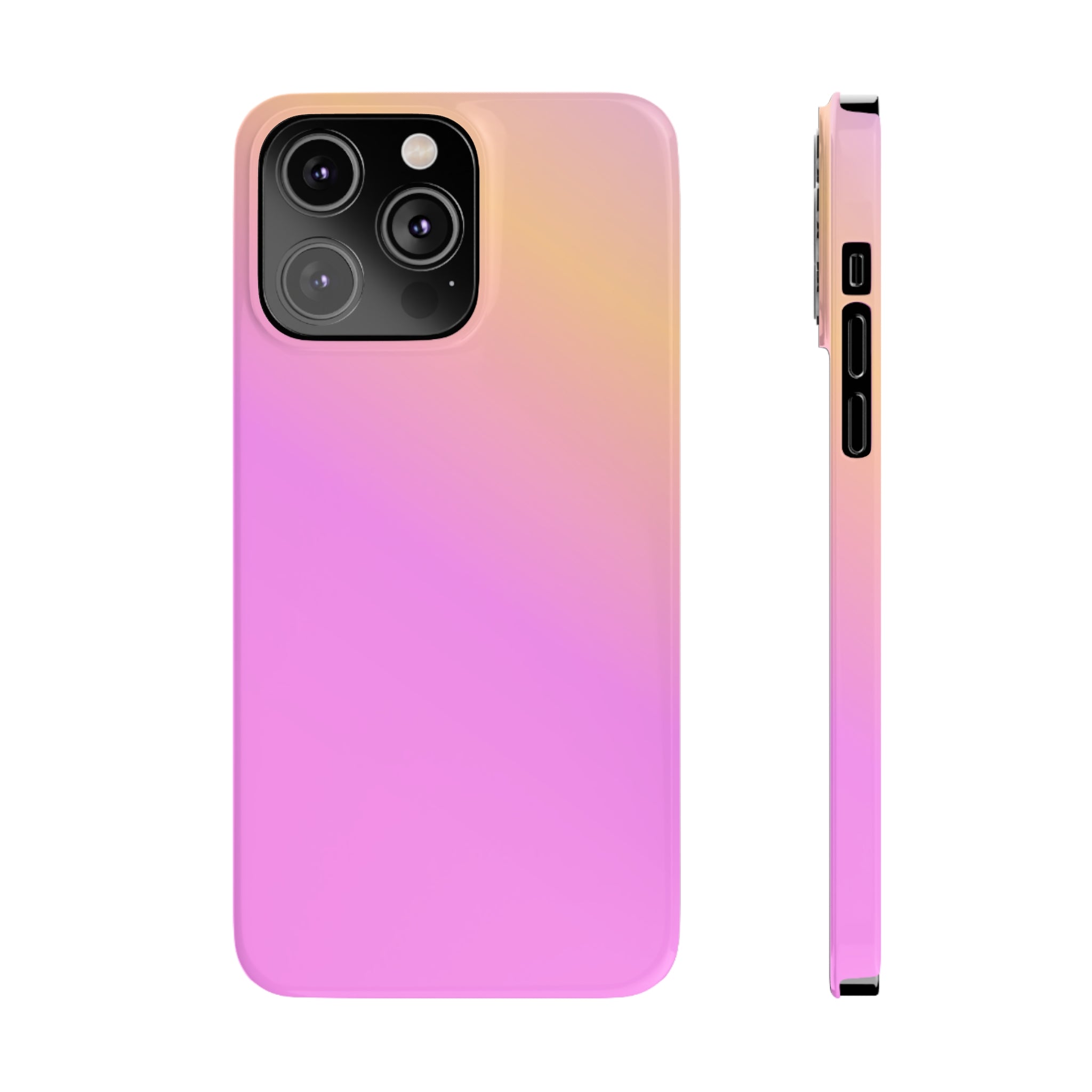 Gradient Pink - iPhone Slim Cases iPhone 14 Pro Max - phone cases