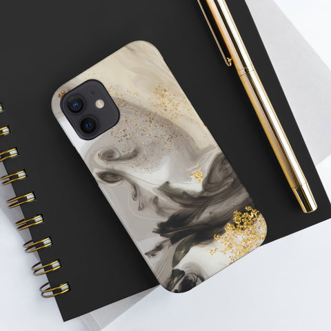 Gold Glitter - iPhone Tough Cases - phone cases