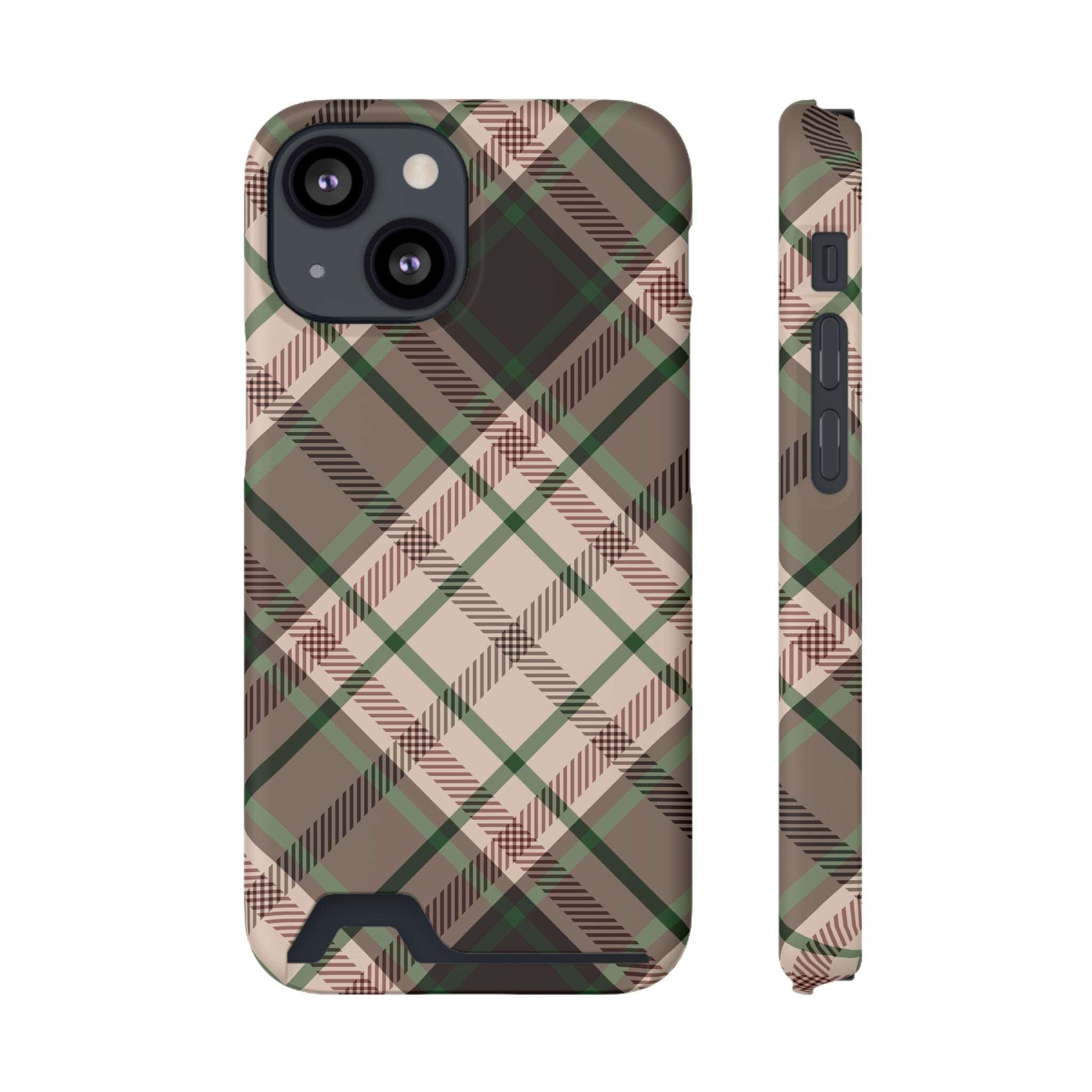 Checks - Card Holder Cases - phone cases