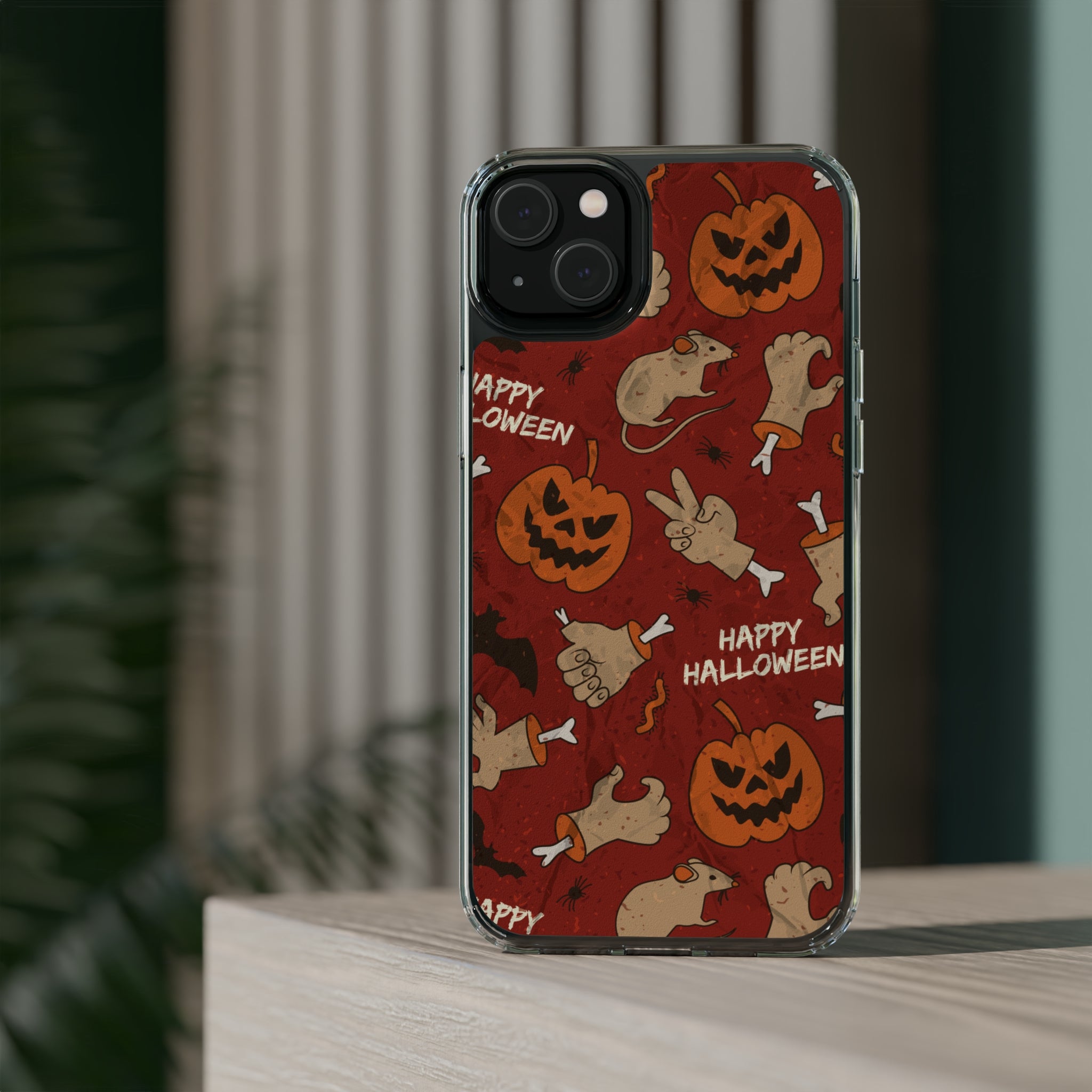Halloween - iPhone Clear Cases - phone cases