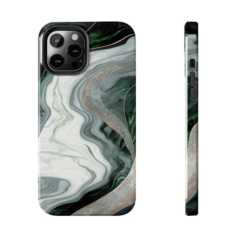 Green Marble - iPhone Tough Cases iPhone 12 Pro Max - phone cases