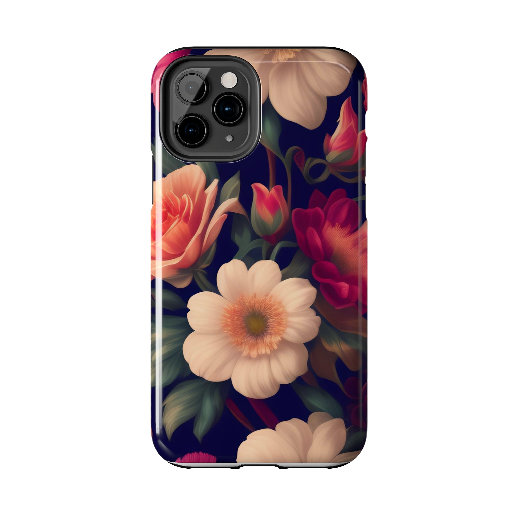 floral - iPhone Tough Cases - phone cases