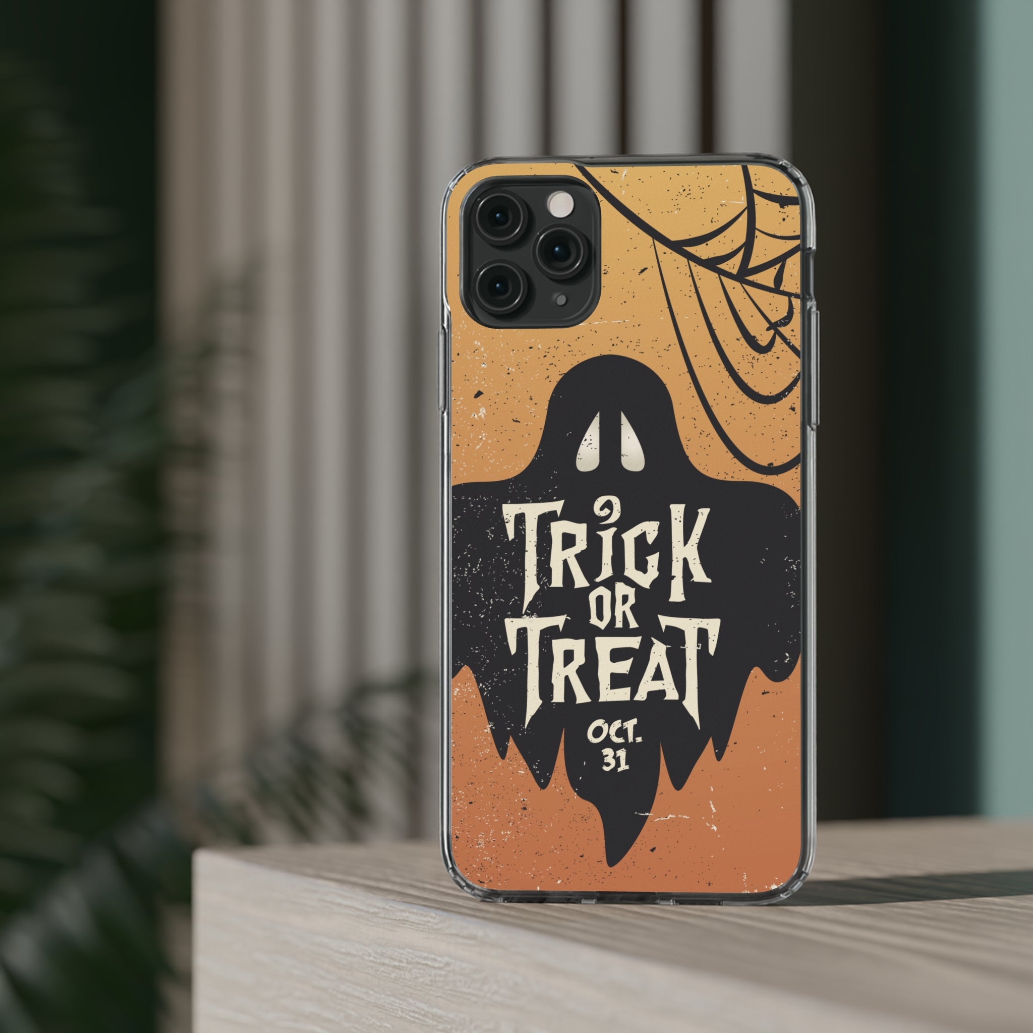 Halloween - iPhone Clear Cases - phone cases