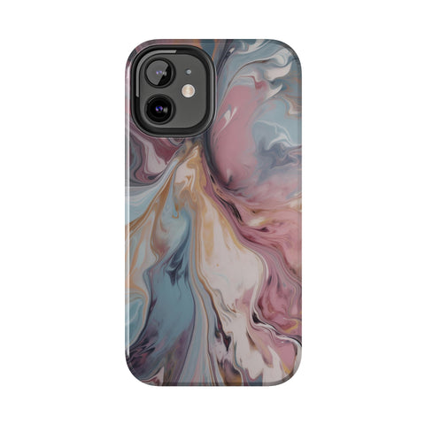 Liquid colored marble - iPhone Tough Cases - phone cases