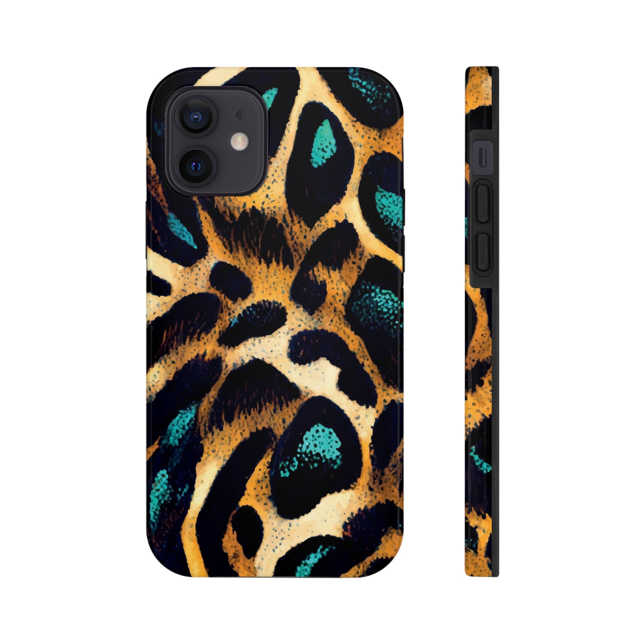 Dark Leopard - iPhone Tough Cases iPhone 12 - phone cases