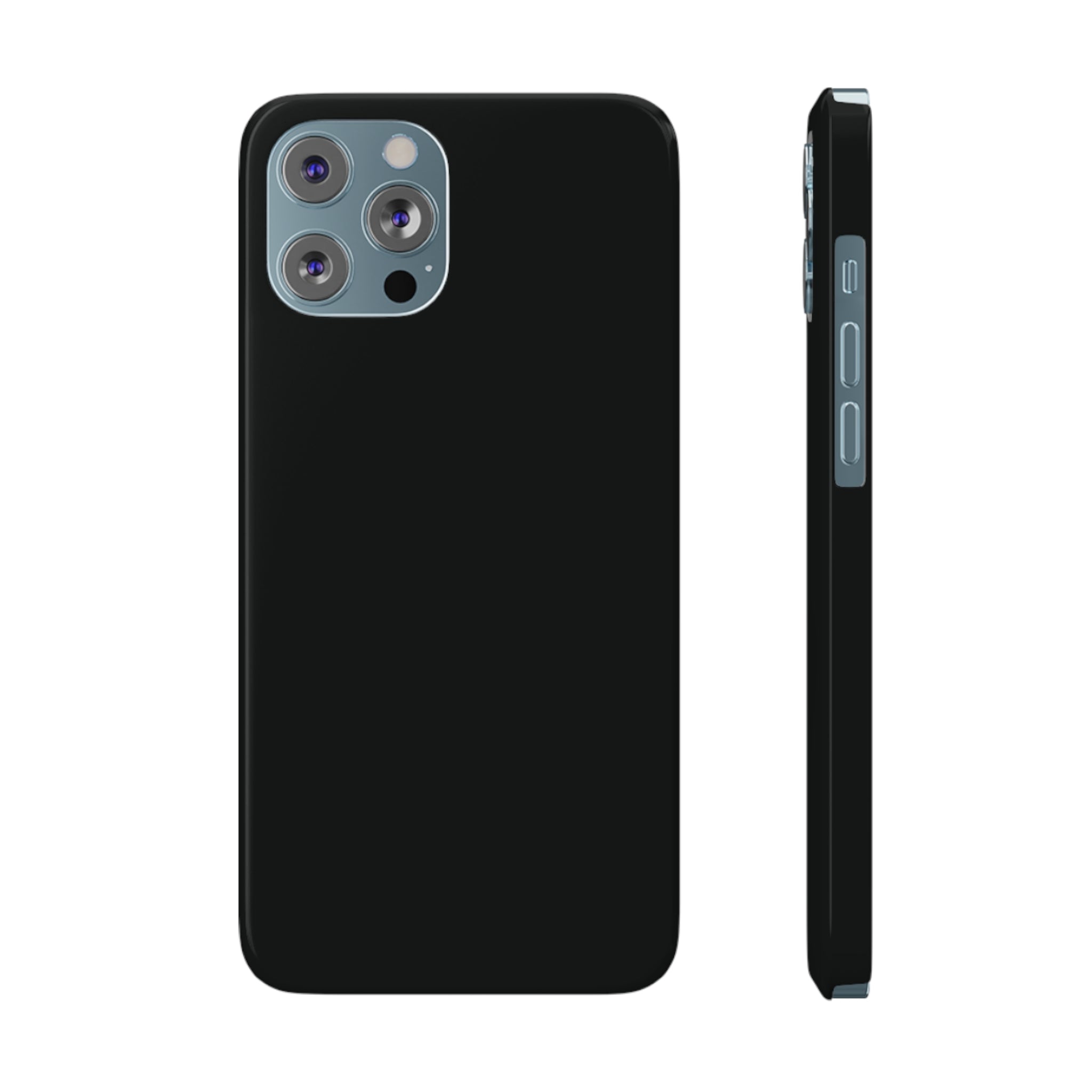 Coal Black - iPhone Slim Cases iPhone 12 Pro Max - phone cases