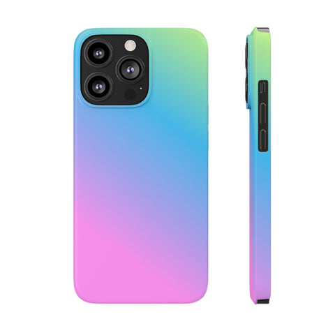 Gradient Colored - iPhone Slim Cases iPhone 13 Pro - phone cases