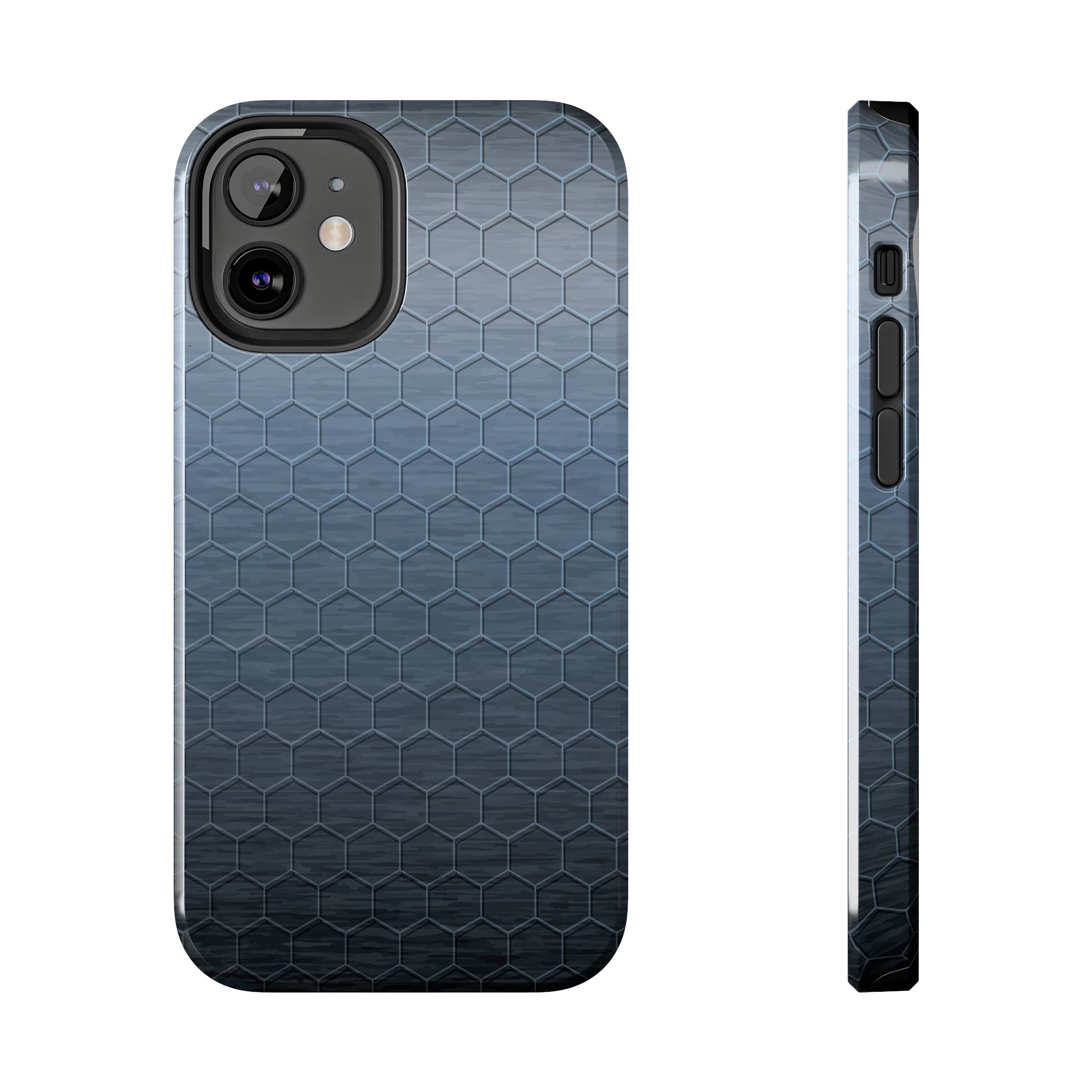 Carbon Fibre - iPhone Tough Cases iPhone 12 Mini - phone cases