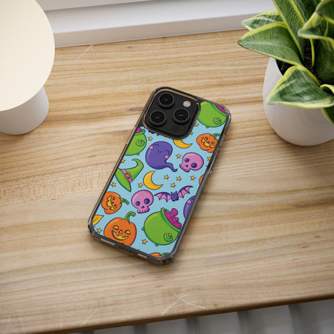 Halloween - iPhone Clear Cases - phone cases