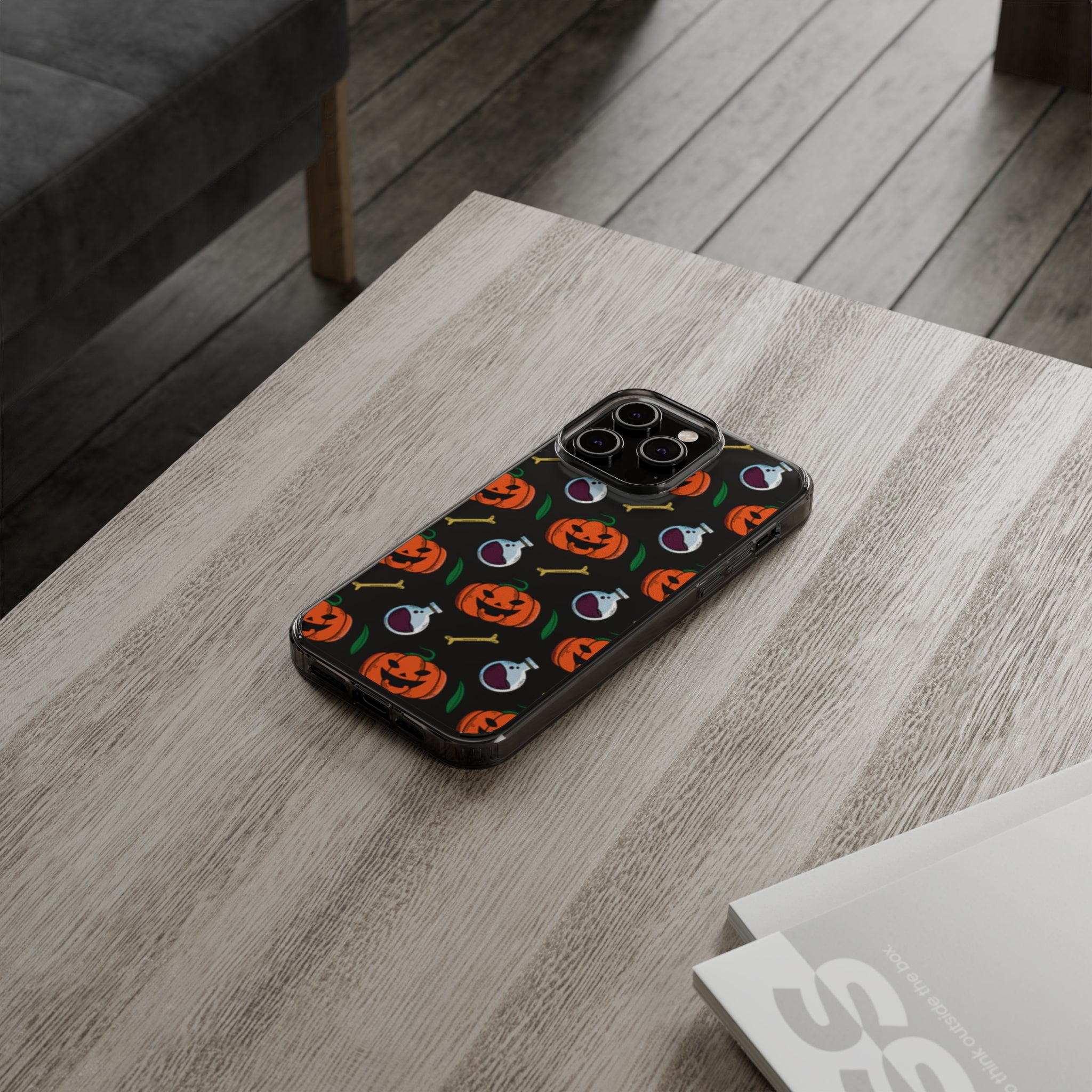 Halloween - iPhone Clear Cases - phone cases