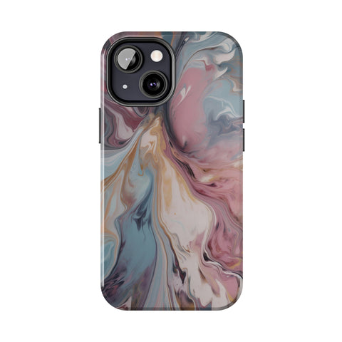 Liquid colored marble - iPhone Tough Cases - phone cases