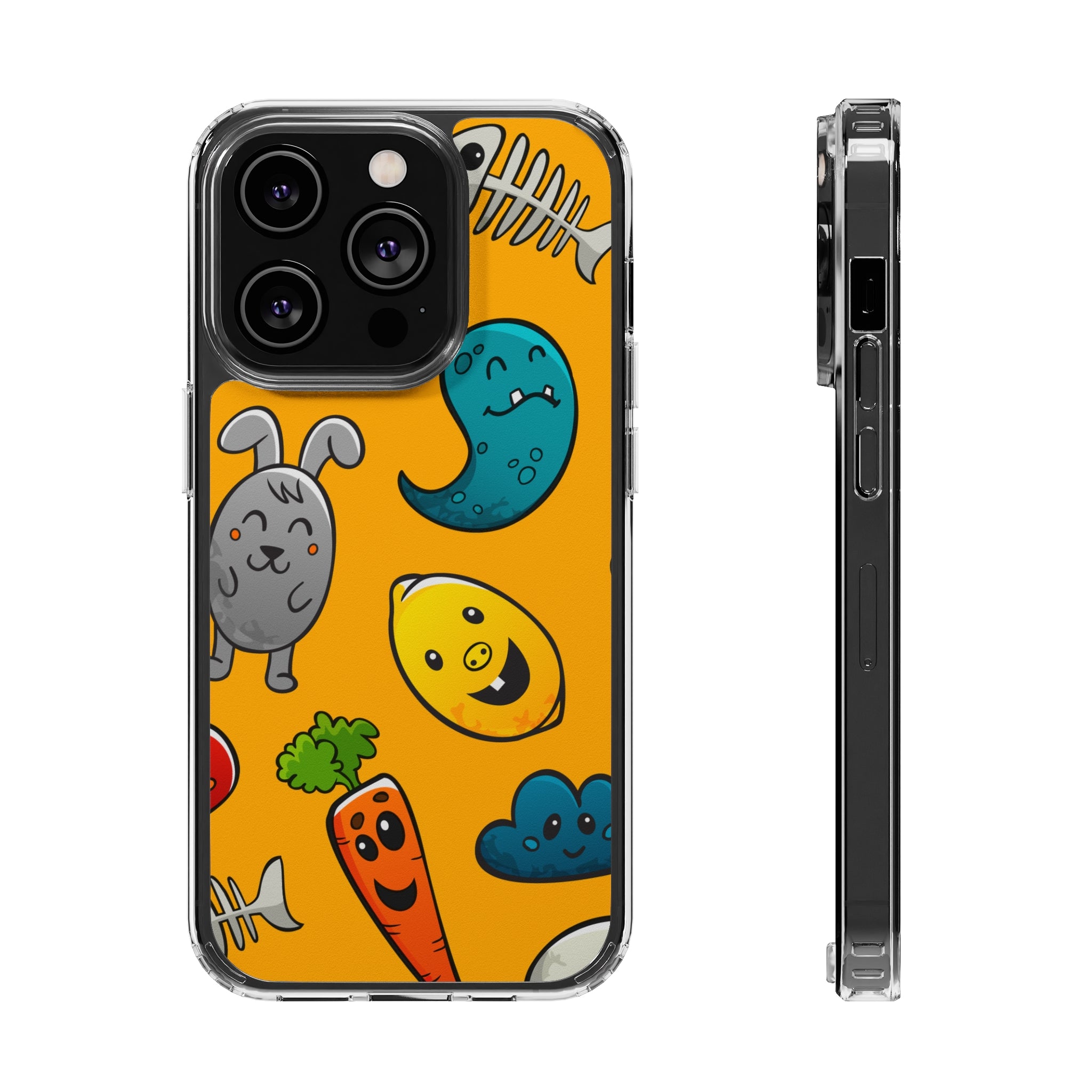 Fun Characters - iPhone Clear Cases iPhone 14 Pro Without gift packaging - phone cases