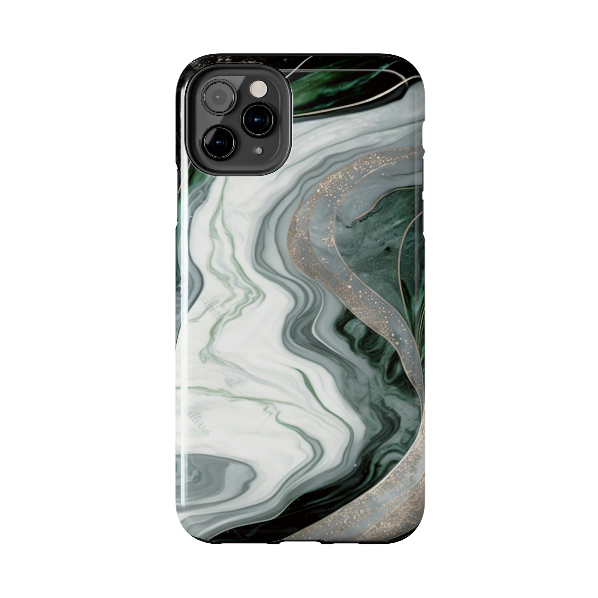 Green Marble - iPhone Tough Cases - phone cases