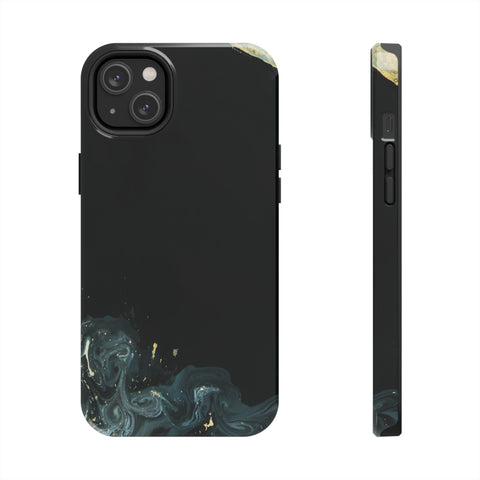 Golden liquid oil - iPhone Tough Cases iPhone 14 Plus - phone cases