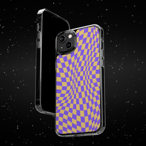 checkerboard - iPhone Clear Cases - phone cases