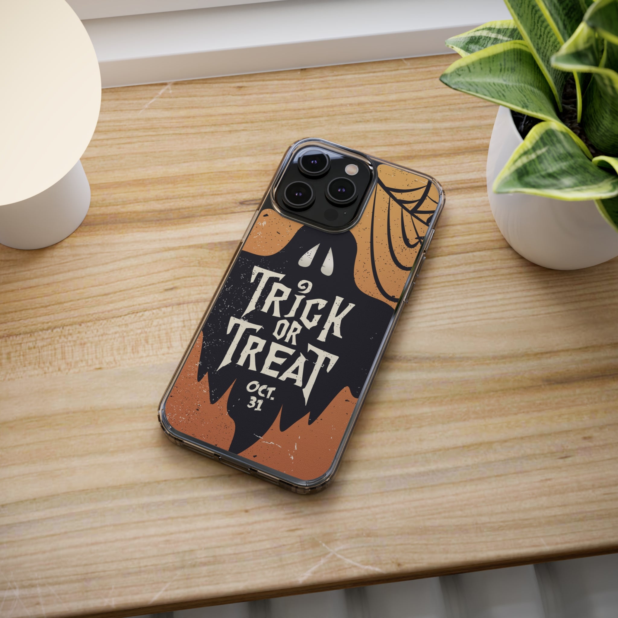 Halloween - iPhone Clear Cases - phone cases
