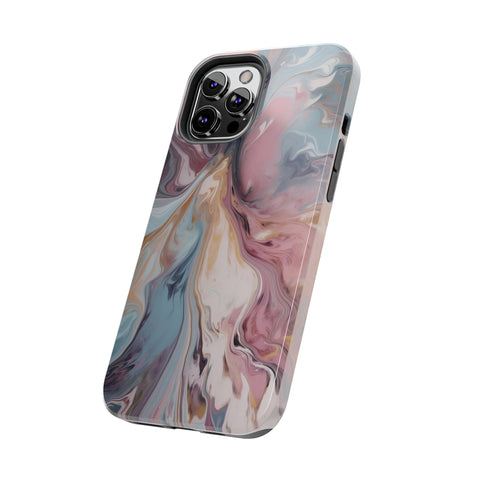 Liquid colored marble - iPhone Tough Cases - phone cases