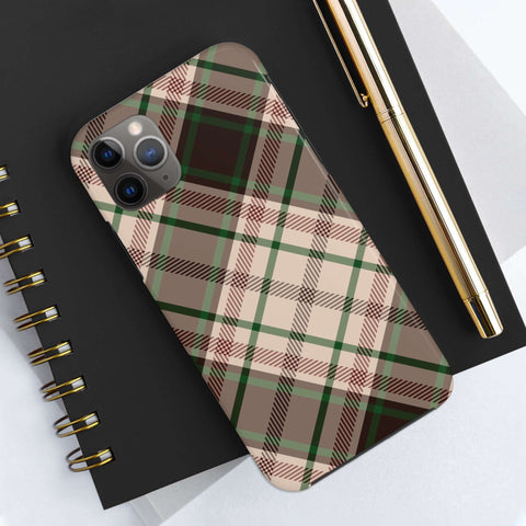 Checks - iPhone Tough Cases - phone cases