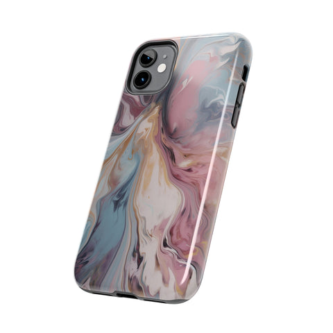 Liquid colored marble - iPhone Tough Cases - phone cases