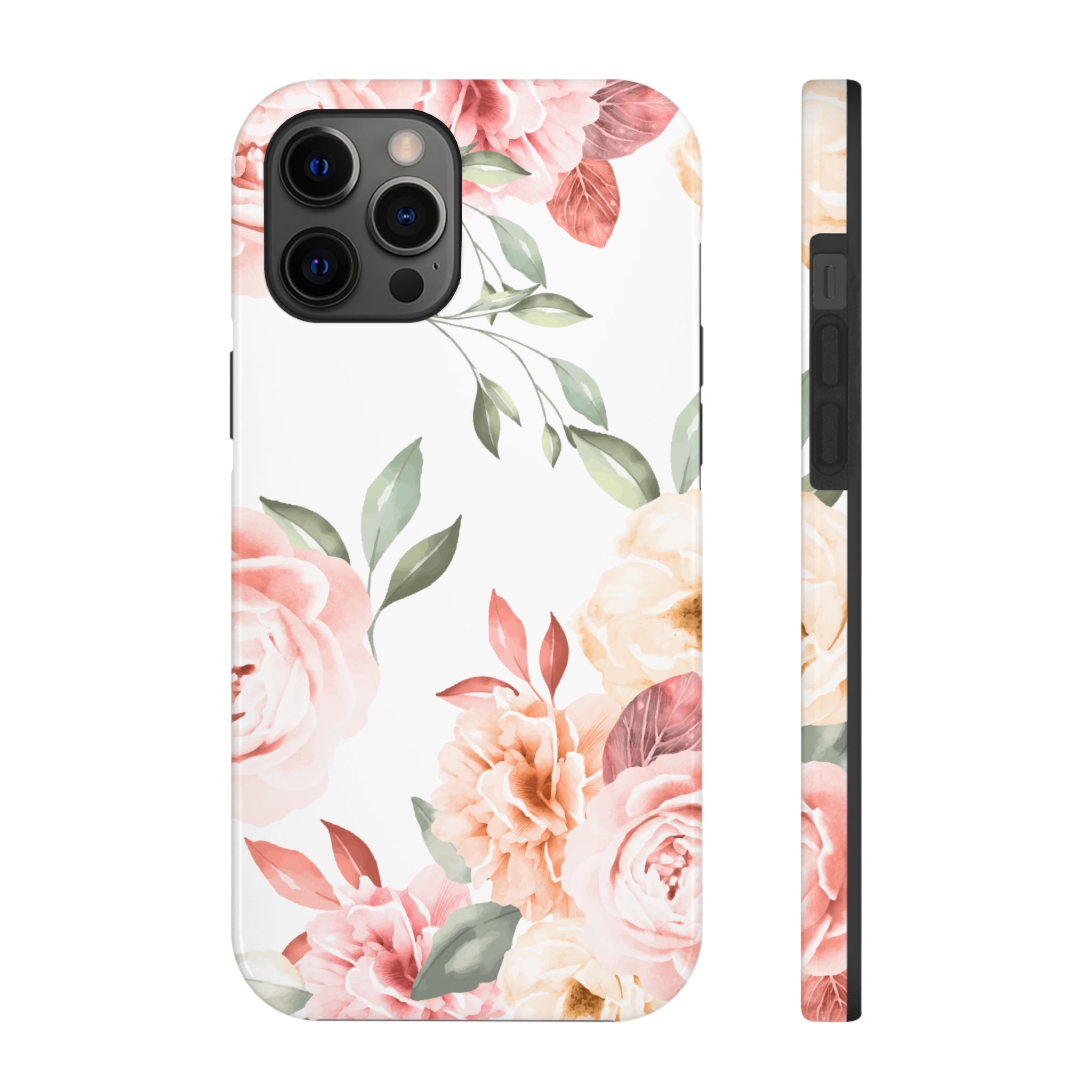 Vintage Floral - iPhone Tough Cases iPhone 12 Pro Max - phone cases